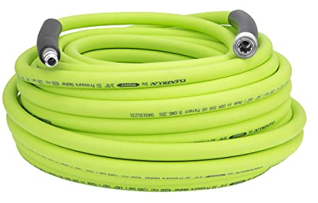 Flexzilla HFZPW426100Q-E 4200 PSI, 30,5 m Hochdruckreinigerschlauch, 0,95 cm x 30,5 m, ZillaGreen