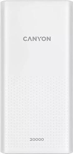 POWERBANK CANYON 20000 PB-2001 WHITE