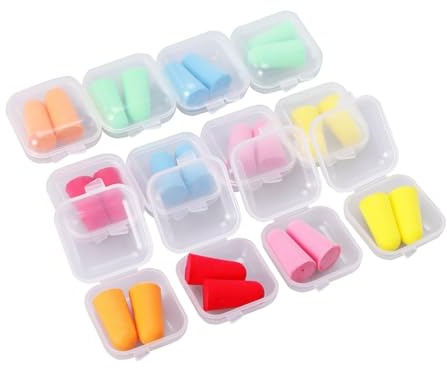 NUOBESTY Noise Ear Plugs Quiet Sleeping Ear Plugs Sponge Material for Noise Protection Study Working Travel Snoring