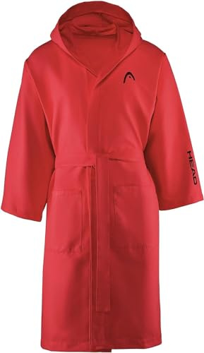 SWEET HOME HEAD Active - Bademantel Damen Flauschig und Bademantel Herren Mikrofaser