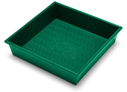 Great Jones Square One (Broccoli) | Nonstick 9x9-Inch Square Baking Pan | Signature Corrugated Bottom | Chemical-Free Nonstick Coating | Oven-Safe & Dishwasher-Friendly