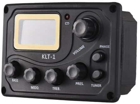 Professionelle Leistung Gitarre Tonabnehmer Tonabnehmer Für Akustikgitarre Tonabnehmer Für Konzertgitarre Equalizer Für Bässe/Mitten/Höhen Tonabnehmer Für Lautstärke/Pres/Tuner