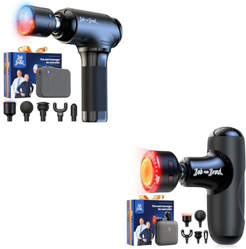 Bob and Brad T2 Pro Massagepistole mit Wärme und Kältefunktion Bob and Brad Q2 Ultra Massagepistole mit Infrarot-Heizmassagekopf