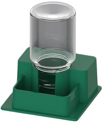 ZYHARUKO Bol d'eau multifonction pour reptiles - Fonction de recharge automatique - Fournitures d'alimentation pour reptiles - Mangeoires et abreuvoirs automatiques multifonctions pour animaux de