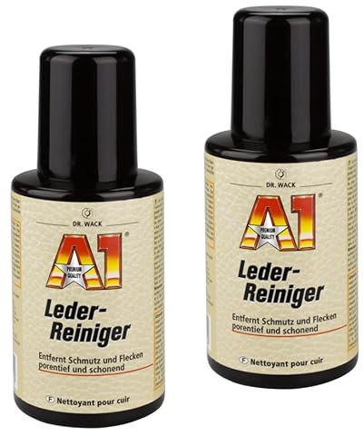 A1 2 x 250 ml Dr Wack LEDERREINIGER Leder Reiniger