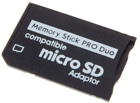 Adapter von Micro SD TF auf MS Pro Duo Memory Stick Neu