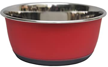TYROL BOL ROUGE MAT INOX 20,5CM - 1900ML