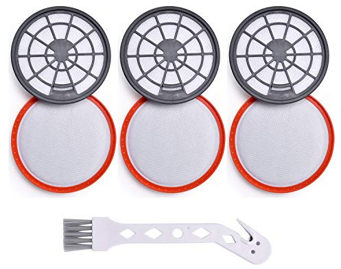 3 Pack Type 95 Filters for Vax Replacement Filter Pre & Post Motor Filter