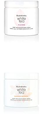 Elizabeth Arden - Wild Rose White Tea Körpercreme, mit Sheabutter und Weißem Tee-Extrakt, glättet und befeuchtet trockene Haut, leicht parfümiert