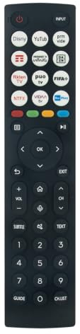ERF2N36 Télécommande Fit for Hisense Smart 4K TV 65A63H 55A63H 75A63H A63H