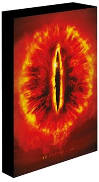The Lord of The Rings - Lienzo con ILUMINACIÓN 30x40 CM Sauron´S Eye