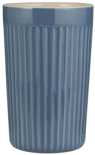 IB Laursen Cafe Latte Becher Groß Mynte Cornflower Blau Keramik Tasse 375ml