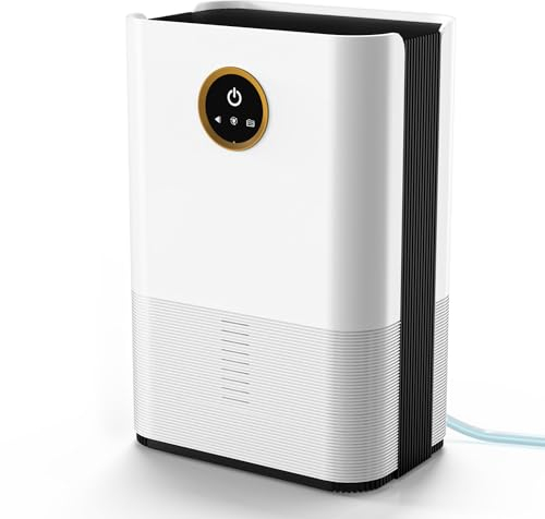 Luftentfeuchter Elektrisch 1000ML Raumentfeuchter Elektrisch Farbiges LED-Licht Ultraleise Entfeuchter Elektrisch für Heim Schlafzimmer