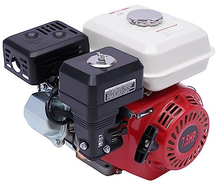 4-Takt Benzinmotor Standmotor Kartmotor Antriebsmotor 5100W 25°geneigter Einzylinder 7.5Hp Standmotor Generator 1 Zylinder Benzin Motor