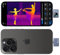 Thermal Master Caméra thermique pour iPhone P2 Pro avec objectif macro Zoom 15x, Super résolution IR 512 x 384, 25 Hz avec adaptateur adapté à l’iPhone 15/16