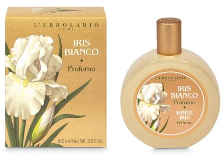 L'Erbolario Iris Bianco Damenduft - Eau de Parfum - Damenduft zart und umhüllend mit blumigen und würzigen Noten - Made in Italy - 1 Flasche mit 100 ml