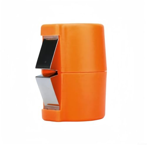 Egg cracking tool - egg cracker separation tool | egg cracker | egg shell cracker | handheld egg shell cracker | kitchen gadgets, kitchen egg shell cutting tool(Orange)