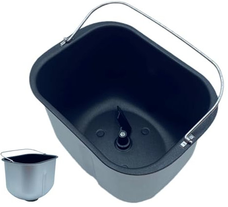 Molde de – Cubo de hornear para máquina de pan, bandeja de pan antiadherente | Sartén de repuesto para máquina de pan, bandeja de horno para máquina de pan, máquina de pan para máquina de pan