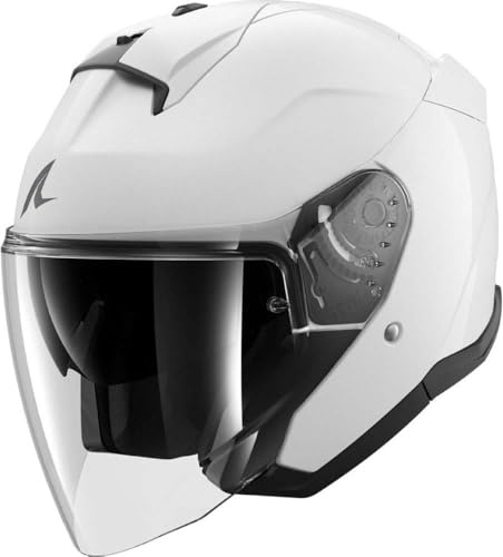 SHARK, Jet Motorradhelm SKWAL JET BLANK Pearly White W05, L