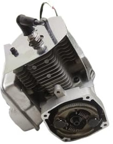 UHJFDX Attrezzo da Giardino per Tosaerba per siepi con trivella di Terra Compatibile con Motore a Tempi 63.6CC 48F