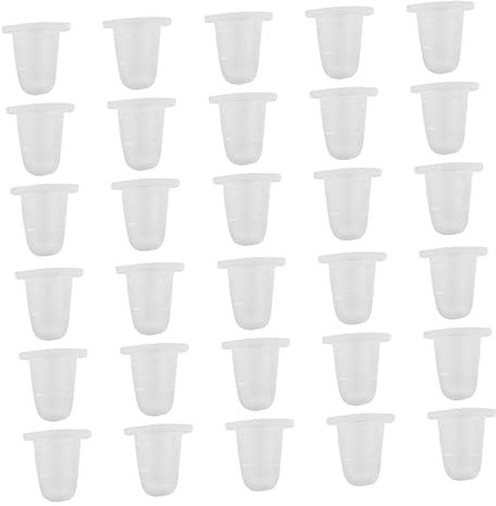 200 bicchieri di pigmento in silicone per tatuaggi, morbidi inchiostri igienici, per trucchi ed estensioni delle ciglia per saloni di bellezza