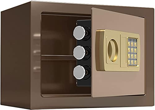CLSDRZC Feuerfestes, wasserdichtes Geld-Digital-Tastatur-Tastaturschloss, perfekt für die Verwendung von Bargeld im Heimbüro, Hotel, Geschäft, Schmuck, Weiß, für die Bargeldverwendung im Heimbüro
