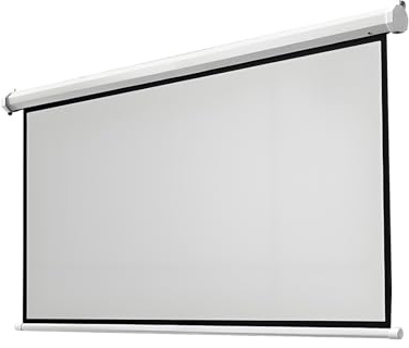 Schermo Proiettore Motorizzato Schermo per Proiettore Portatile Schermo Portatile Risoluzione 4K Tv Portatile Telo Proiettore Adatto Per Home Theater Uffici e Aule