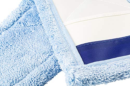 AQUA CLEAN Premium Microfaser Bodenmopp 40cm blau