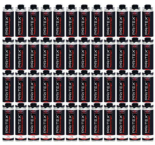 PRITEX PU Pistolenreiniger 48x 500ml, Bauschaumpistolenreiniger