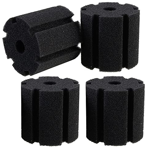AQUANEAT Aquarium Sponge Filter Replacement, Fish Tank Foam Replacement,4 Packs (Large up to 60Gal)