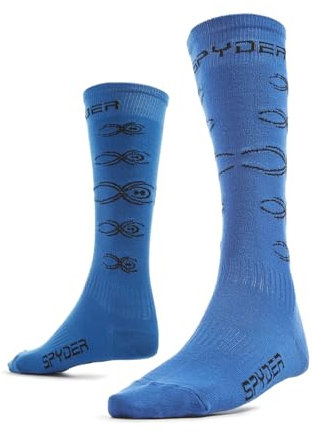 Spyder Jungen Bug Liner Socks, Medium Blue, 158 EU