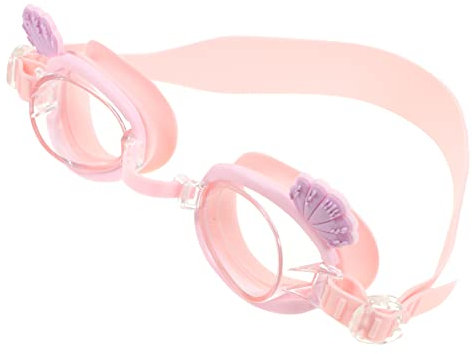 VANZACK Schwimmbrille Für Junge Mädchen Mit Cartoon-motiven Leichte Silikon-schwimmbrille Schnell Verstellbare Bänder Für Kleinkinder