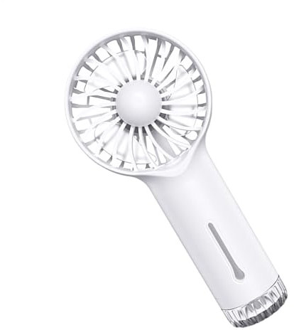 Tragbarer Ventilator mit Nebel – Wassernebel-Ventilator, 3 Geschwindigkeiten, elektrisches Kühlgerät für Kinder und Frauen, Reise-Kühler für, Outdoor, Make-up, Camping, Zuhause