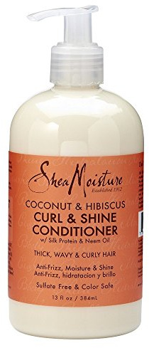 APRÈS-SHAMPOING HYDRATANT - CURL & SHINE CONDITIONER |COCONUT & HIBISCUS