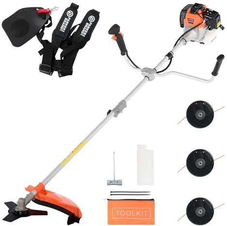 52cc Petrol Garden Brush Cutter, Grass Trimmer