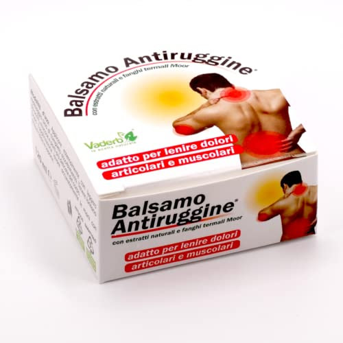 Balsamo Antiruggine 120ml - Crema antidolorifica con 6 attivi naturali, riscaldante da sollievo a Articolazioni e Muscoli