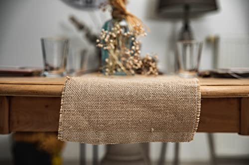 artapisserie.FR Chemin de Table en Jute 24cm x 25m Made in France