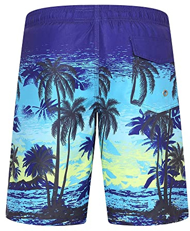 APTRO Badbyxor för män badshorts boardshorts snabbtorkande strandshorts, Havsgrön Mk139, XL