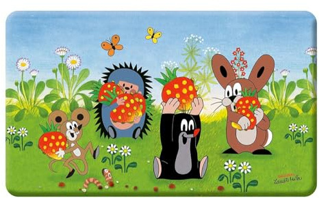 Trötsch Der kleine Maulwurf Frühstücksbrettchen Erdbeere: Frühstücksbrett Brett Kinderbrettchen Pauli