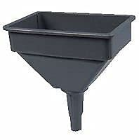 TRTO Black Color 4.5 L Large Heavy Duty Funnel Easy To Use