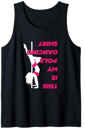 Lustiges Pole Dance Outfit für Stangentanz Stangentänzerin Tank Top