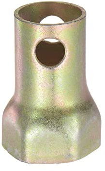 sourcing map Husillo Tuerca Zócalo 57mm 6 Puntos Rueda Rodamiento Contratuerca Zócalo