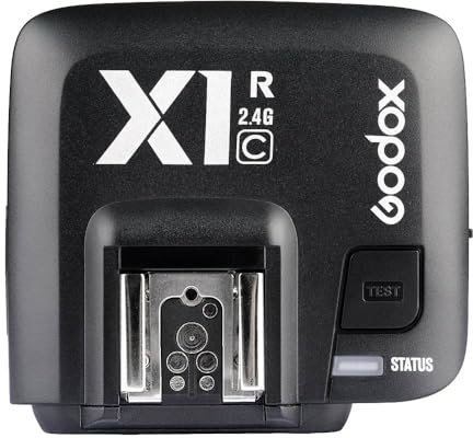 X1R 2.4GHZ X-System Flash Receiver Only (Canon) - Compatible with Nikon, and Neewer DSLR Cameras