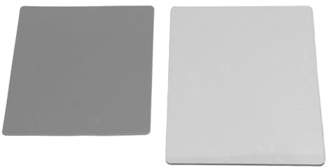 GRCFUMO 2-teiliges Präge und Transferset, Präge Transfer Set, Prägematte, Polycarbonat Kunststoff Pad und Silikon Pad für Stanzmaschinen