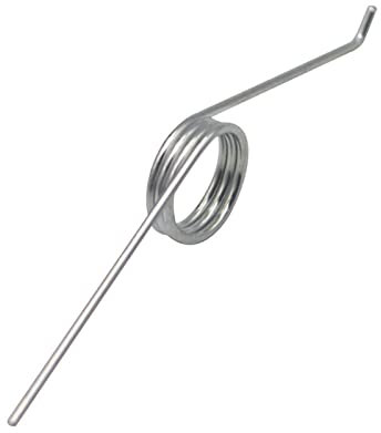Used for Home Maintenance and DIY ProjectsV-Shaped Spring,V-Spring,Torsion Spring,10pcs Garbage Can Adjustable 3 Coils Stainless Steel 304 Torsion Spring Wire Diameter 0.7mm Outer Diameter 8mm