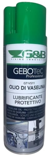 Vaseline-Spray, 400 ml, Mehrzweck-Fett-Schmiermittel, Spray, 400 ml, Schutz und Wartung von Werkzeugen, Schmiermittel und Schutz für Metall, Gummi, Kunststoff und Leder, fleckenfrei
