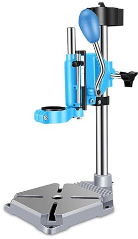 Benchtop Drill Press Floor Standing,Bench Drill Press Stand,Height Adjustable,Thickened Base,for Workbench Repair Tool