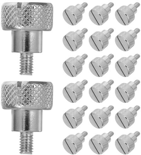 GARIOUANS 20 Pezzi Vite del Piedino per Macchina da Cucire Parti di Riparazione della Macchina da Cucire Pezzo di Ricambio Silver