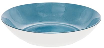 KASANOVA Piatto fondo blu porcellana Mix e Match