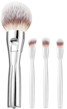 Set med Makeupborstar - 4 i 1 magnetiskt skönhetsverktyg för makeup - Kit med Makeupborstar - för Hemmabruk, och Studio, Resor, Bröllopsförberedelser, Fotografering, Dejtkväll och Fest